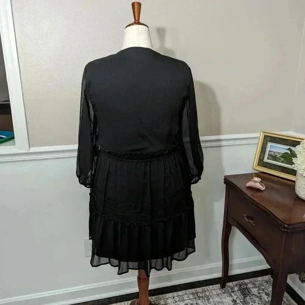 2/$10 Cato Black Mini Dress